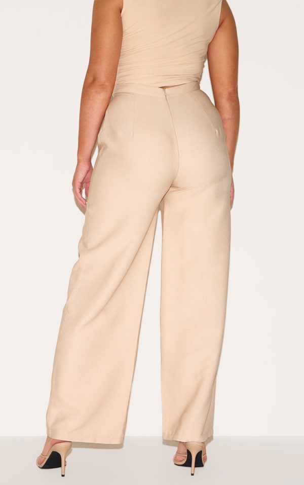 b89089aec07b3622e5542d9c4cc4c238430e9539_CNM1380_3_shape_sand_woven_highwaisted_belted_wide_leg_trousers