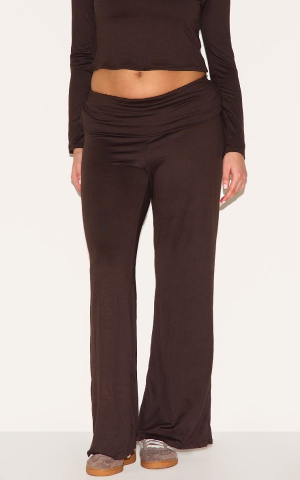 b9400a26e75665ed3a50e7b15dceb2ef0281fffc_CNM0819_2_plus_chocolate_foldover_soft_touch_trousers