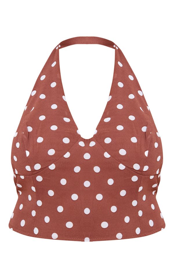 b94957bb3afb8b3543be0734e71627cd47a18cf8_CNM7201_5_plus_chocolate_polka_dot_halterneck_chiffon_top