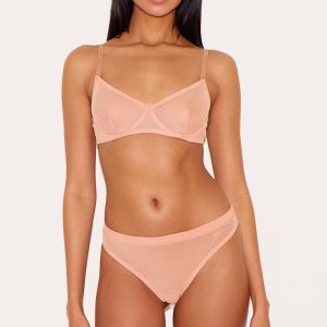 Nude Mesh Brief