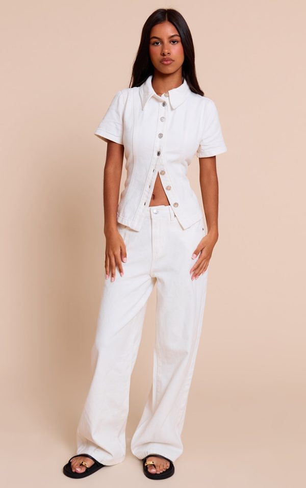 bae3f6da4c3e2653b702d982c6019b9006de3096_CNM6360_3_petite_white_denim_button_up_short_sleeve_shirt