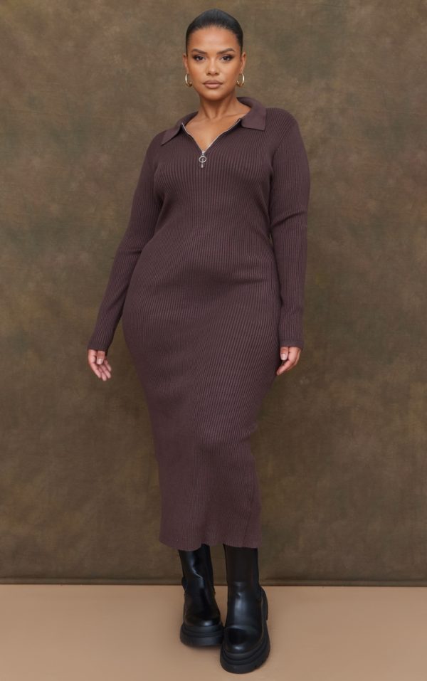 bc0f1dfa57c78366999ca16800264a6525404f9c_CMZ2496_3_plus_chocolate_half_zip_collared_detail_midaxi_dress