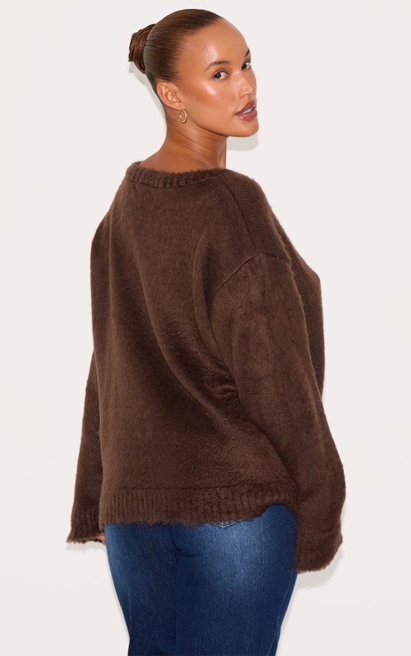 bc94d7d65502499788c0e56a67833f456ae21a57_CNM5180_2_plus_chocolate_slouchy_v_neck_eyelash_knit_jumper