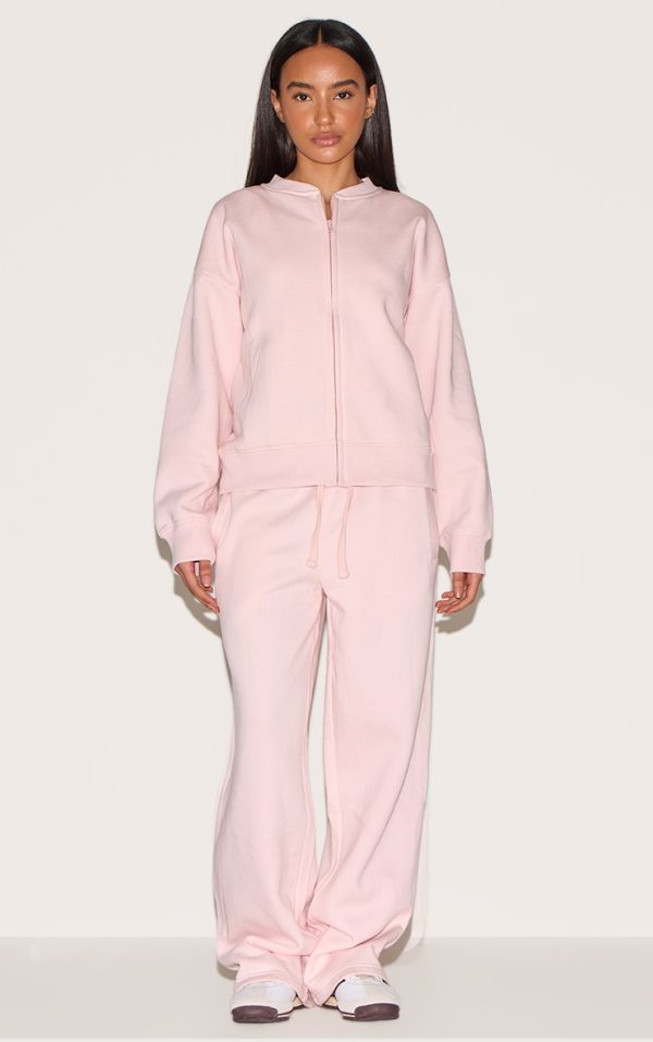 bcfc95419492591fec453fd3ec74b77859024763_CNM9012_3_petite_baby_pink_zip_through_sweatshirt