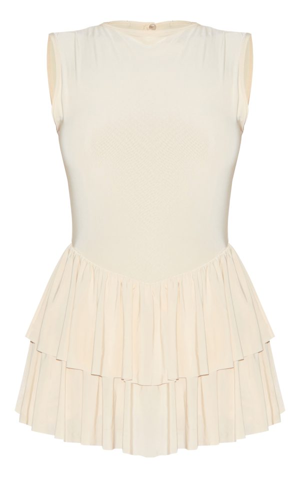 bdce9756fd58438ccbebcb1640140dba61a583f8_CNM7703_5_almond_double_layer_slinky_rara_skort_playsuit