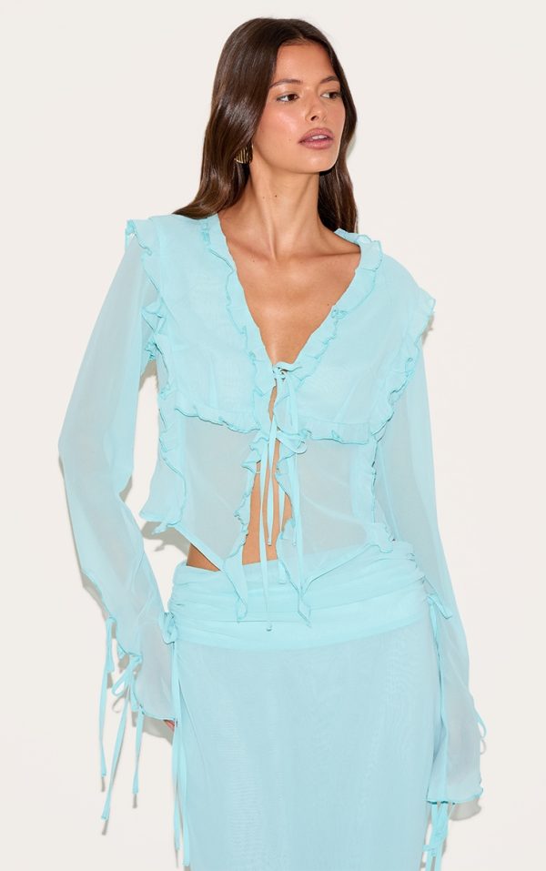 bea3c071f3b380135712112f4a6e80ba36ee069b_CNM8583_1_aqua_chiffon_ruffle_tie_front_blouse