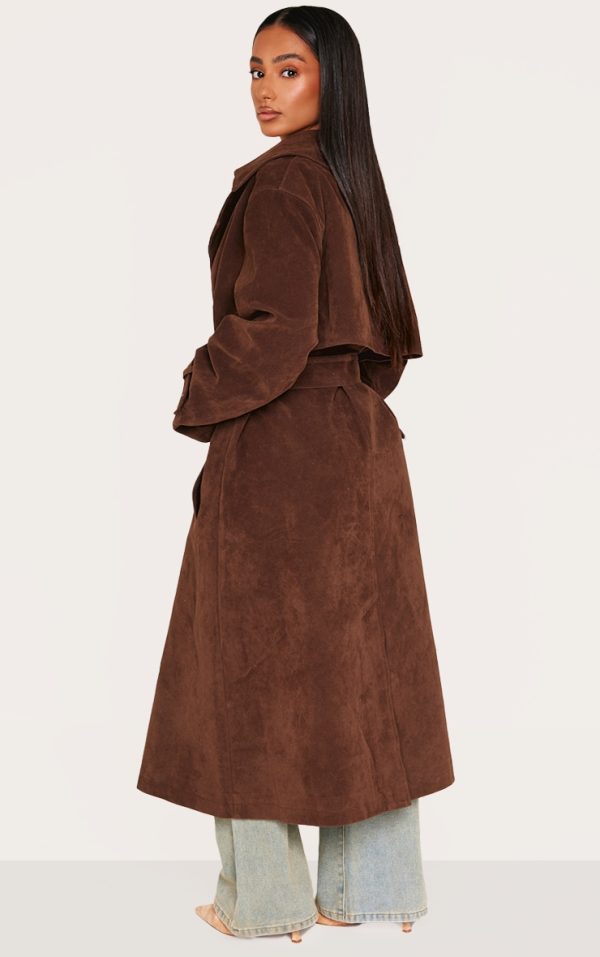 befc99352714c9590081fc424dd8d38cd5aded68_CNK0379_2_petite_chocolate_faux_suede_belted_trench_coat-1