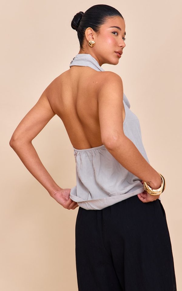 bf11c33402eaeeb1cfeac8eeeb01b793210f33fe_CNM3791_1_grey_linen_blend_cowl_neck_backless_long_top