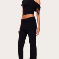 bf2e0e13c1b4b16cd6e0d426254e4ccfccb2fa21_CNL6372_3_black_ruched_side_off_the_shoulder_top