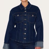 bf7ed5fa4e8e29bbafc6f569e969966670e37b65_CNM2070_1_shape_stretch_denim_turn_up_sleeve_adjustable_back_jacket