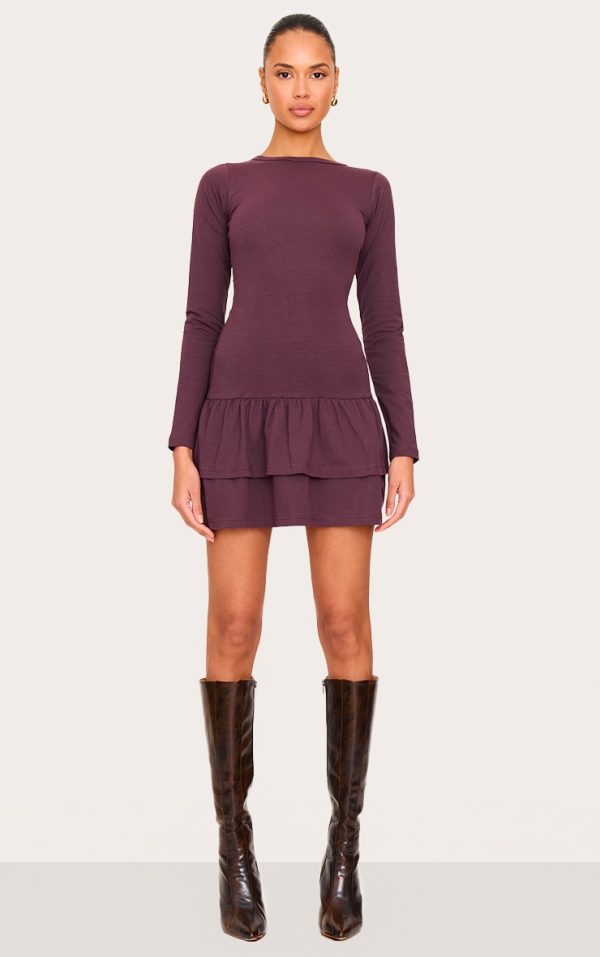 bfbf60441c2eee1892b4ca5382c858ce14b3122b_CNL8899_3_plum_cotton_long_sleeve_tiered_shift_dress