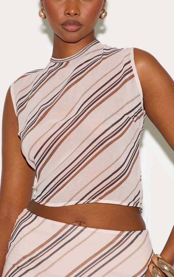 bfe6a84199a9c4851aa48b1d77b6ca0c1691a458_CNM8853_4_brown_sheer_striped_chiffon_zip_up_cami_top