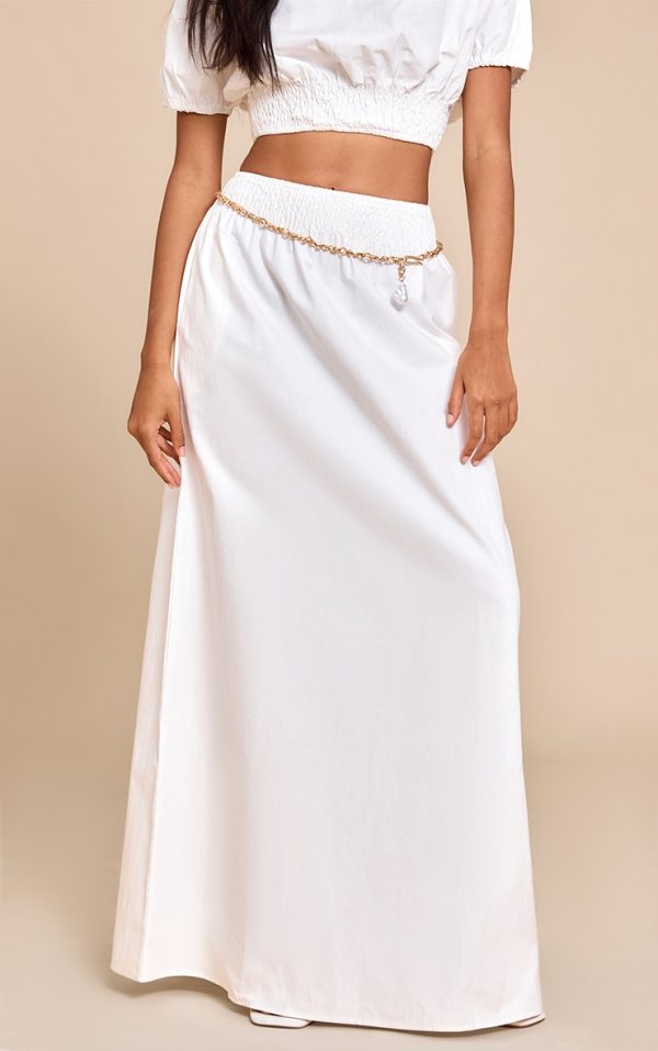 c0594a80e3d0ecad5f060489e3f244b299330db7_CNM1726_2_white_sheered_waist_low_rise_maxi_skirt