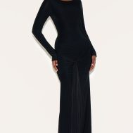 c076b701a73277e413dcfff69e3275ca8460b162_CNM8956_4_black_double_layer_slinky_drop_waist_knot_detail_maxi_dress