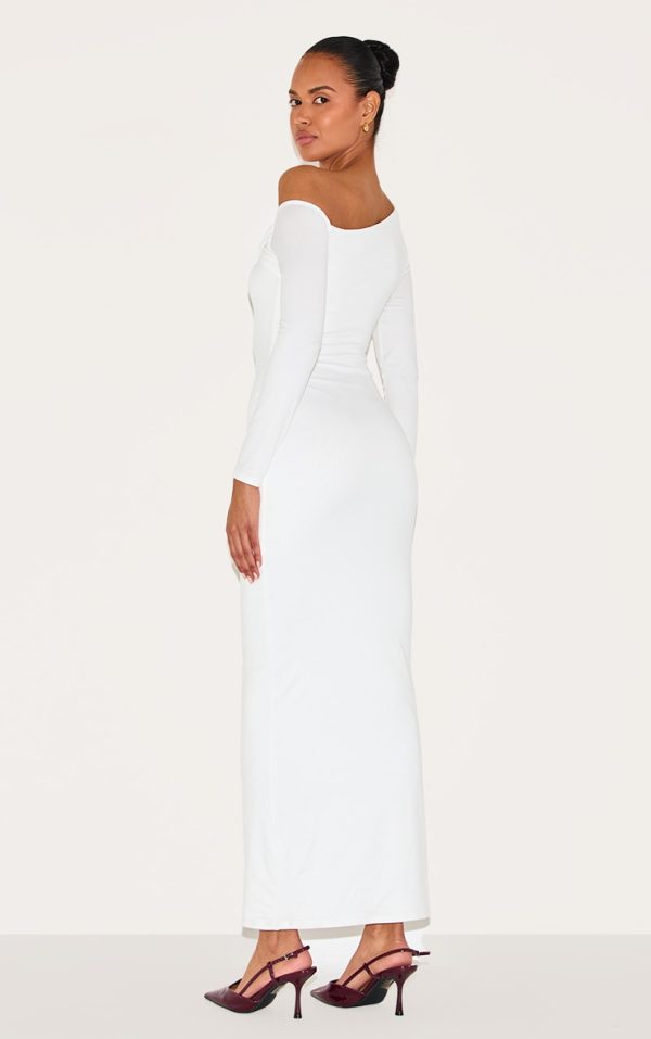 c1869a66503ef4ff2c9ba4f3561fccf8aff47910_CNM3147_2_cream_double_contour_twist_detail_long_sleeve_maxi_dress-1