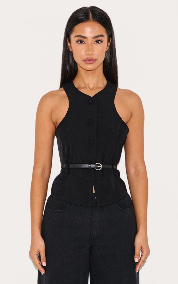 c191f869ec954abf016b05b047ff0a1e9a51892b_CNL8376_1_petite_black_racer_longline_waistcoat_with_belt_detail