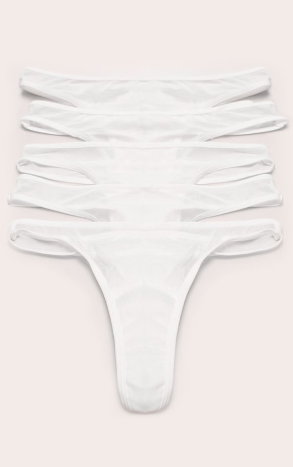 c1988fa579cfbf47c4022c4c1910bb810ee7c2e9_CNL3108_1_white_mesh_pack_of_5_basic_thongs