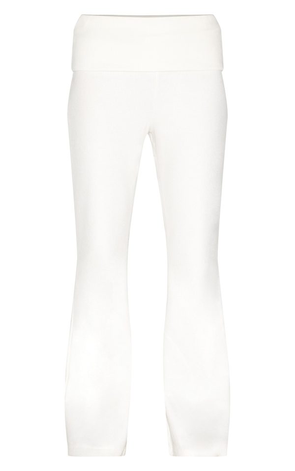 c1eb75318ba794b4934d37d926bbbf9a856bf69e_CNM2870_5_cream_super_soft_foldover_waist_flare_lounge_trousers