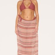 c364b0d98be10a883a9a951586aa2b406c0d2dc4_CNM4930_1_plus_brown_brown_stripe_chiffon_fishtail_maxi_beach_skirt