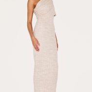 c375afae58f245a4ac13376eecb01f4fbfbd923e_CNM3141_3_stone_textured_asymmetric_one_shoulder_maxi_dress