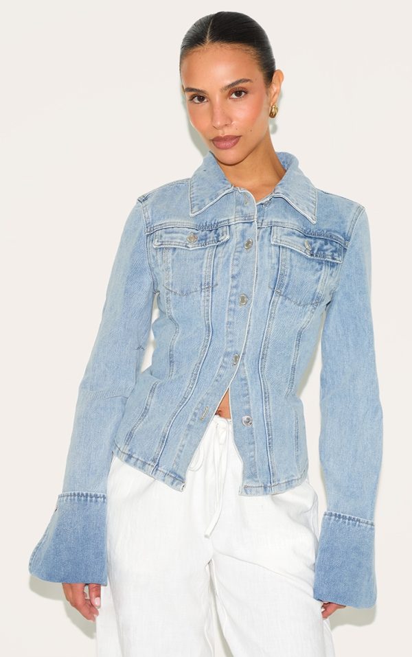 c38e24ef527327a13b83f300cac9030825807611_CNM4215_1_petite_blue_fitted_seam_detail_denim_jacket