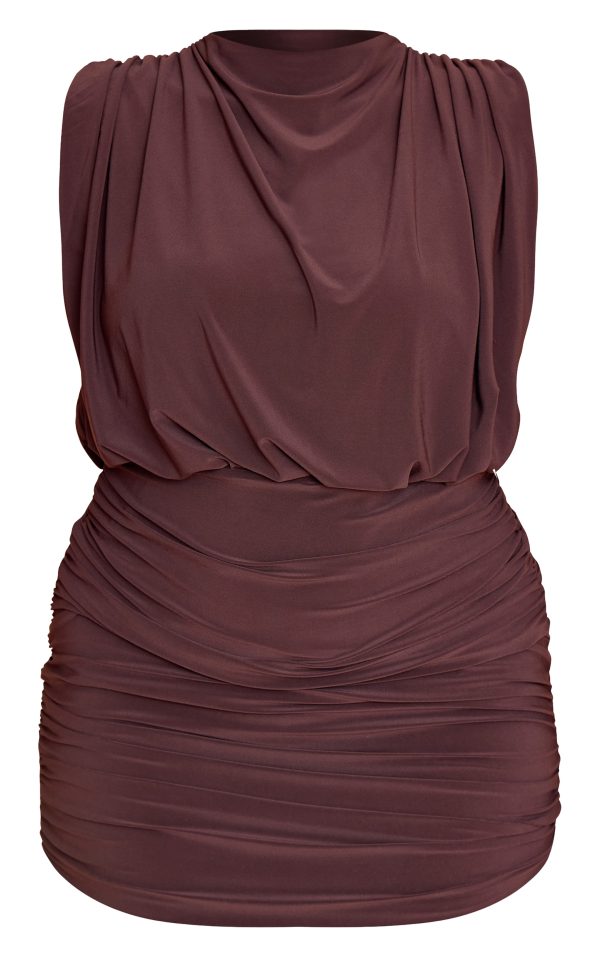 c3905eccb02b88e3dadd319a12ecdb580fb18a73_CNN1221_5_plus_chocolate_double_layered_slinky_shoulder_padded_mini_dress