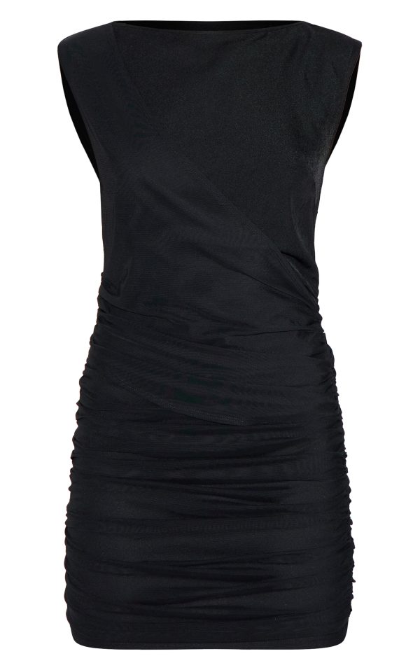 c4f2c72e07dc66a3cf083d165e6c94d42c9052ed_CNL7229_5_black_woven_wrap_ruched_mini_dress