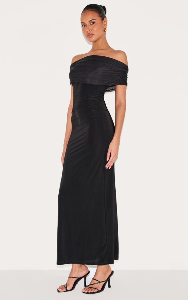 c66db521caa696381f99c577f7e389fdb04a7d00_CNM1595_3_black_double_layer_slinky_mesh_overlay_maxi_dress