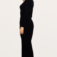 c6a459ba1a1d1ad1d63114f1d257fce2348a341f_CNL6043_2_black_basic_knit_asymmetric_neckline_long_sleeve_maxi_dress