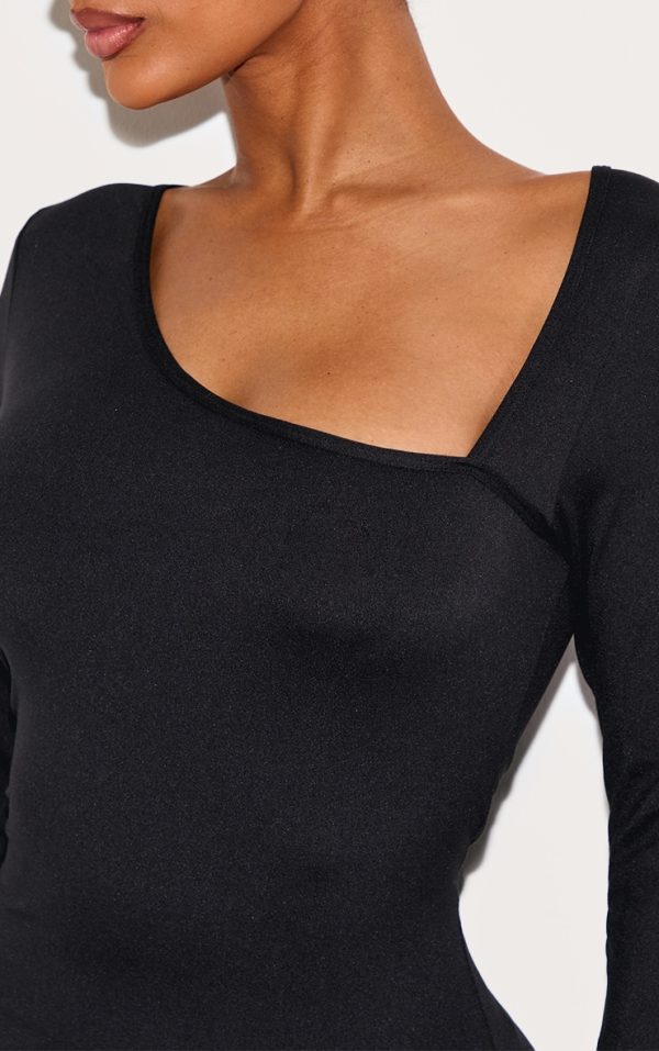 c6bdd6eda387d2e280d57e87989adaa211f9c307_CNM0047_4_shape_black_sculpt_asymmetric_neck_mini_dress