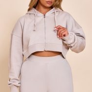 c74dbef37f6cbf0604213cf5d4d99465bc197fb3_CNG5298_4_shape_grey_marl_zip_front_long_sleeve_cropped_hoodie