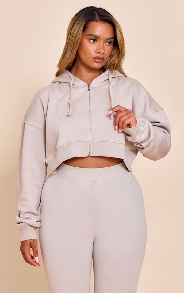 c74dbef37f6cbf0604213cf5d4d99465bc197fb3_CNG5298_4_shape_grey_marl_zip_front_long_sleeve_cropped_hoodie