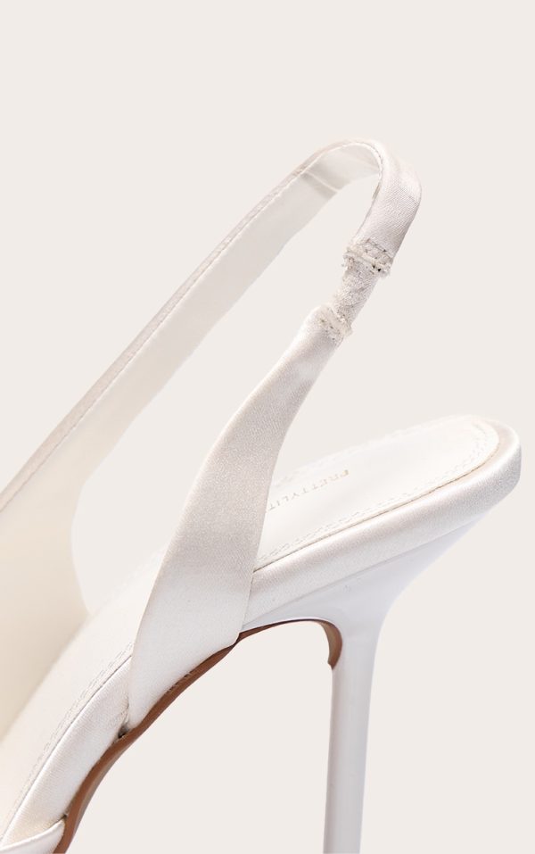 c7ca6e6ccb79400d399dcbd8542095d4689a563a_CNL6766_4_white_satin_point_toe_ruched_sling_back_high_stiletto_heeled_courts