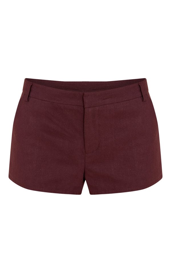 c935b1b83d2b2e8a589db5caf79134bba949b93f_CNM6066_6_deep_chocolate_premium_linen_tailored_hot_pant