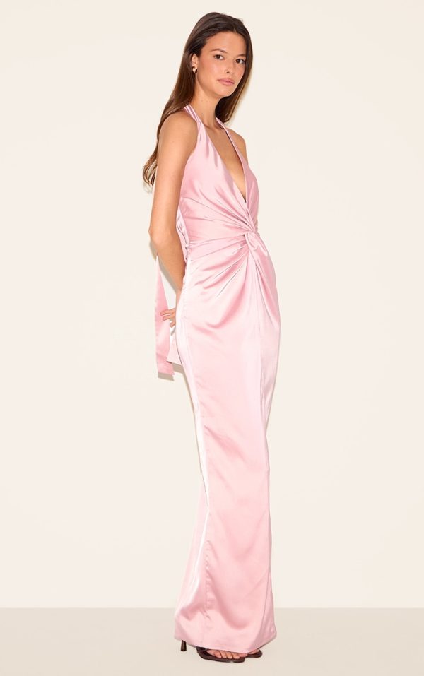 cab71c23be4cf497d0f7bdd9dfd8c3ee7c091895_CNM3638_3_pink_bridesmaid_satin_twist_detail_halterneck_maxi_dress