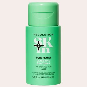 Revolution Skin Pore Player 2% Salicylic Acid & Aloe Clarifying BHA Toner