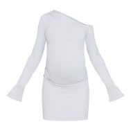 cb5e9f13baba6cf2dff044659e441429446a8d11_CNL9375_5_maternity_grey_asymmetric_ruched_long_sleeve_mini_dress