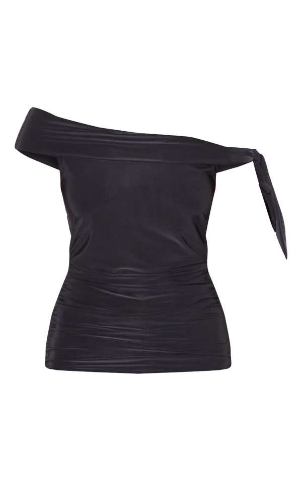 cce549edfd2da1b1c22d207fd40baedddb7055fa_CNM5827_5_black_double_layer_slinky_tie_shoulder_bardot_long_top