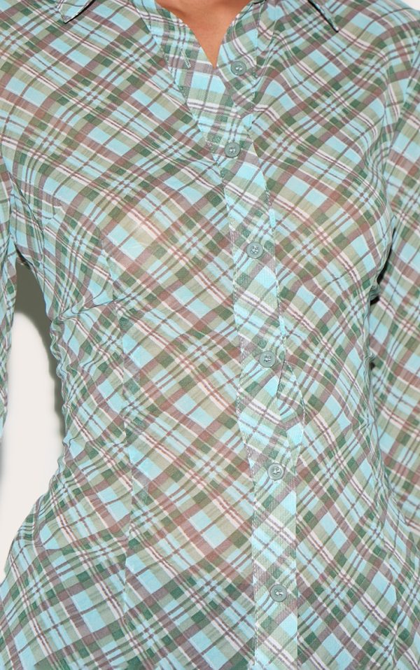 cd9bac0c6d6541820b9e4f17dd54219facdab679_CNM1666_4_green_check_sheer_fitted_shirt