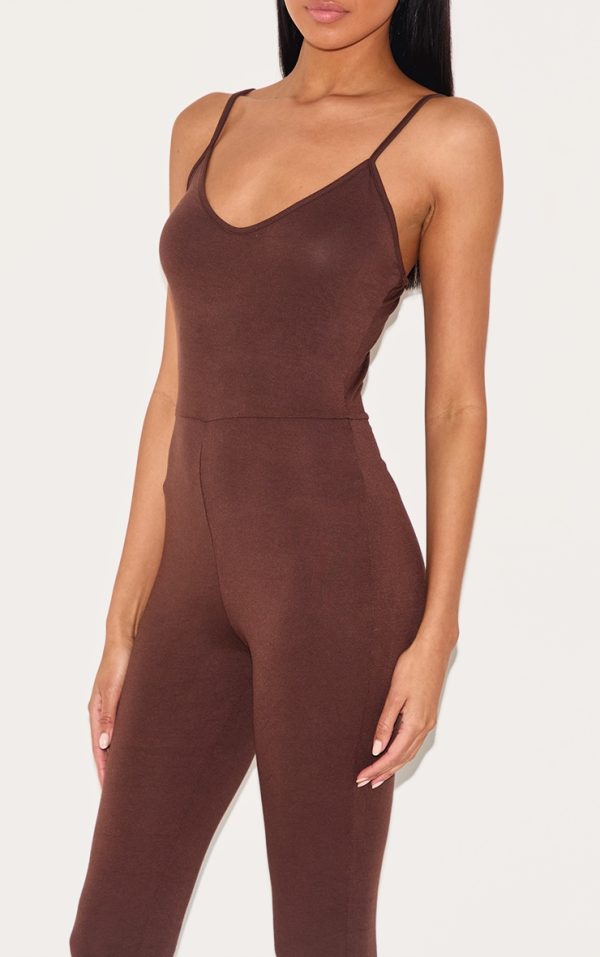 ce28bb5eb4fe2ac9632e3b07054fcfd759d6c3d9_CMU5364_4_chocolate_basic_strappy_plunge_jumpsuit-1