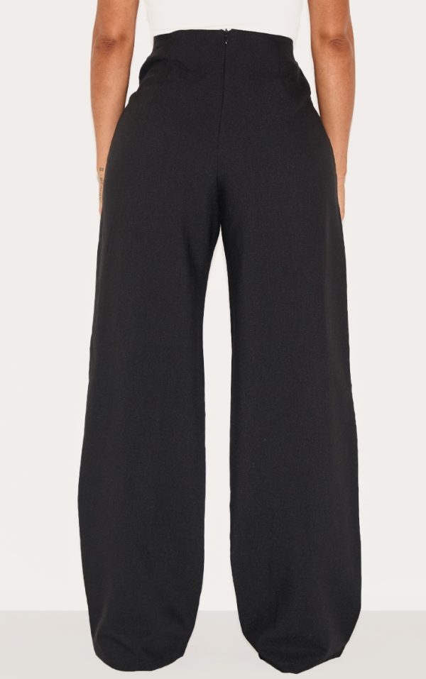 ce45843f03a9a2372d9e5e4a7ce2d964c20cf107_CNM0991_3_shape_black_high_waisted_tailored_wrap_v_front_wide_leg_trousers