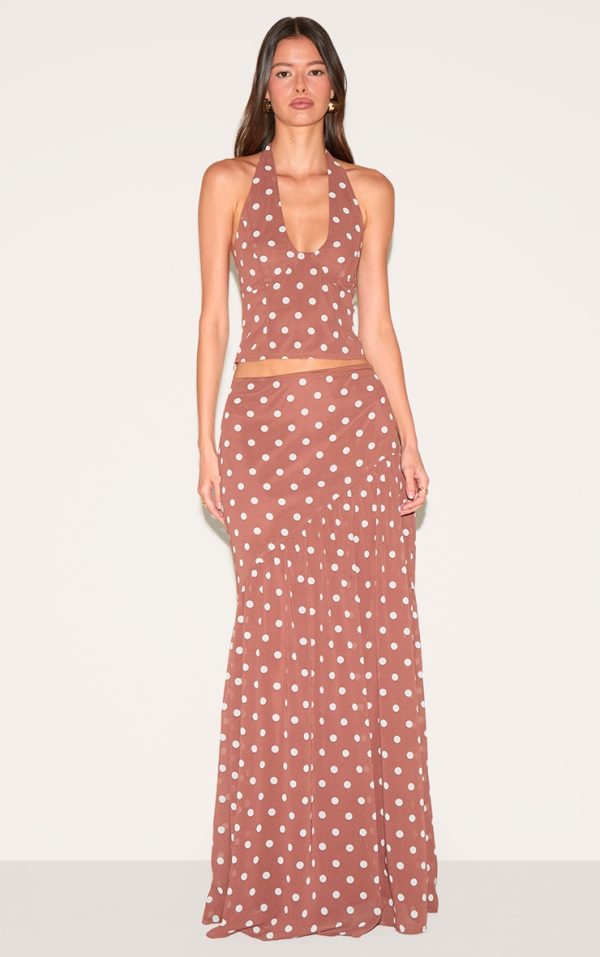 ce87976b40290ca90c1d7d1d1d054c775c074a71_CNM6141_3_chocolate_polka_dot_halterneck_chiffon_top