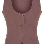 ced44afbb462d578b3d40624f36087601afe9494_CNM1797_5_dark_brown_tailored_scoop_neck_fitted_waistcoat
