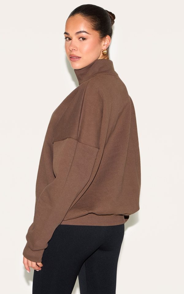 ced6c64e31f6a438c28d42f6973bf64dea1bb13d_CNL7431_2_espresso_premium_high_neck_quarter_zip_oversized_sweatshirt