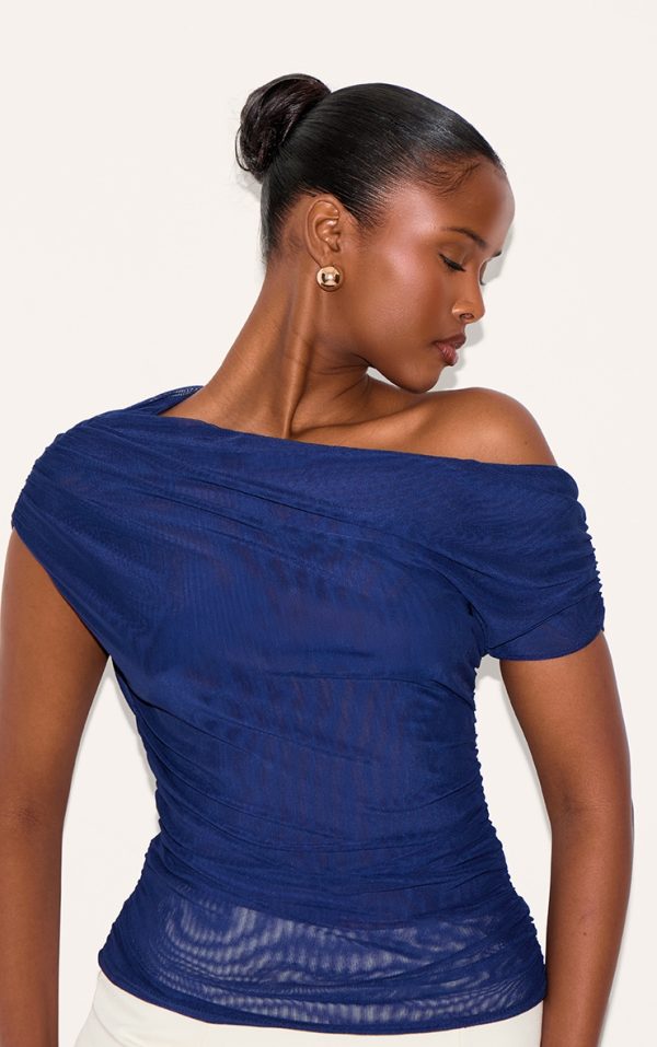 cf21b7fd0ac35ff27067afc639af391183538a41_CNM6684_4_navy_double_layer_mesh_ruched_detail_asymmetric_top