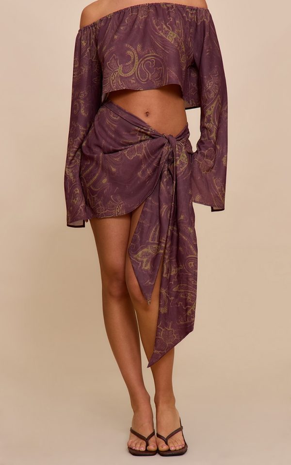 cf36f217685e517c3302184d5566c1b43994a81d_CNN0211_2_brown_paisley_print_woven_tie_side_mini_skirt