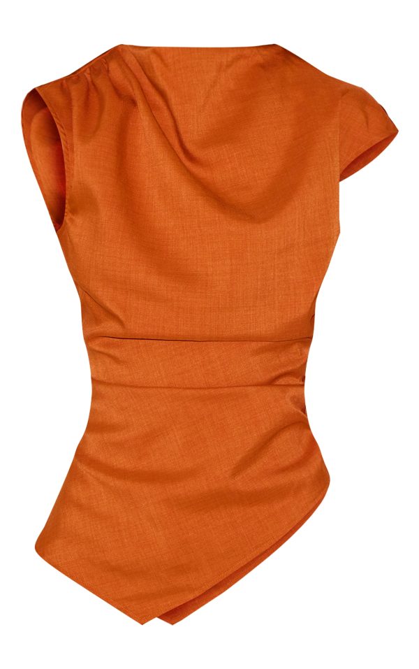 cf380414ba8a1e6b5241bb735c1288449b6f0da6_CNL9467_5_rust_woven_ruched_asymmetric_long_top