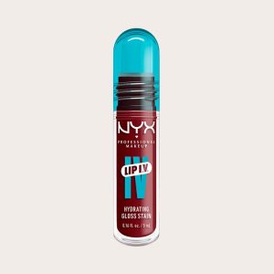 NYX PMU Lip Iv Hydrating Gloss Stain Lip Gloss- Cranberry Splash