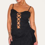 d0cd9aab768834f700a2f6138f52c8137a346e67_CNJ0195_4_plus_black_frill_detail_ruffle_mini_skirt