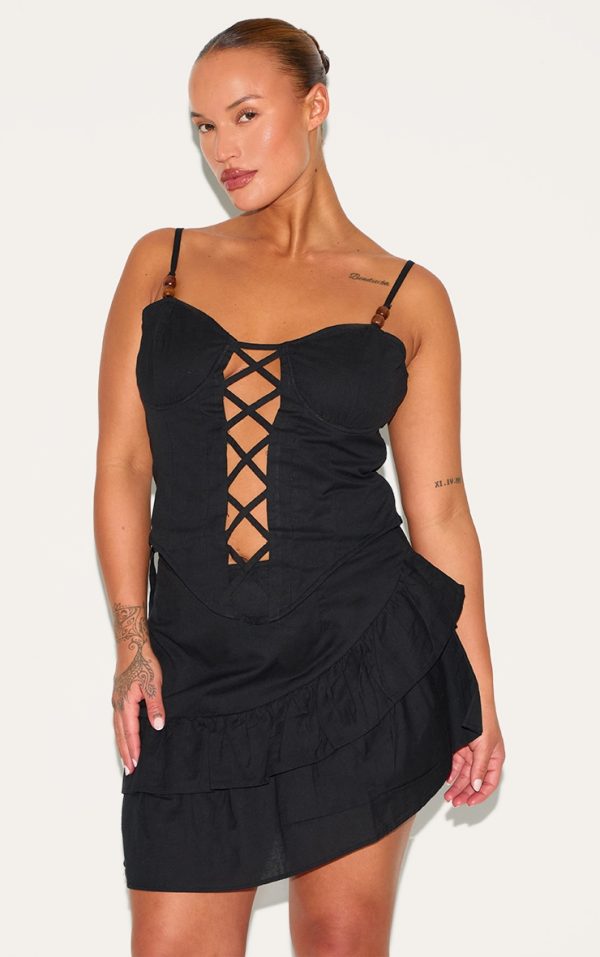 d0cd9aab768834f700a2f6138f52c8137a346e67_CNJ0195_4_plus_black_frill_detail_ruffle_mini_skirt
